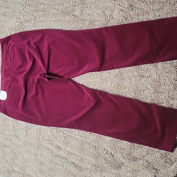 Talbots Straight Leg Velveteen Pants 12P - Picture 4 of 6